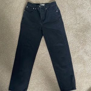 Madewell black jeans
